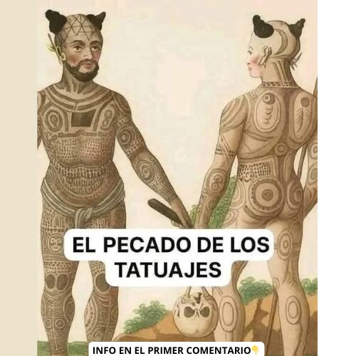 Ilustración de personas tatuadas