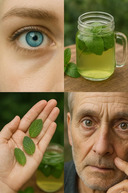 Remedios naturales para la salud ocular con menta