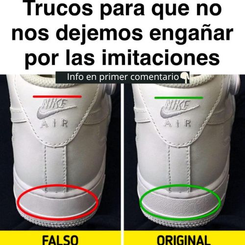Diferencias entre zapatillas originales y falsas