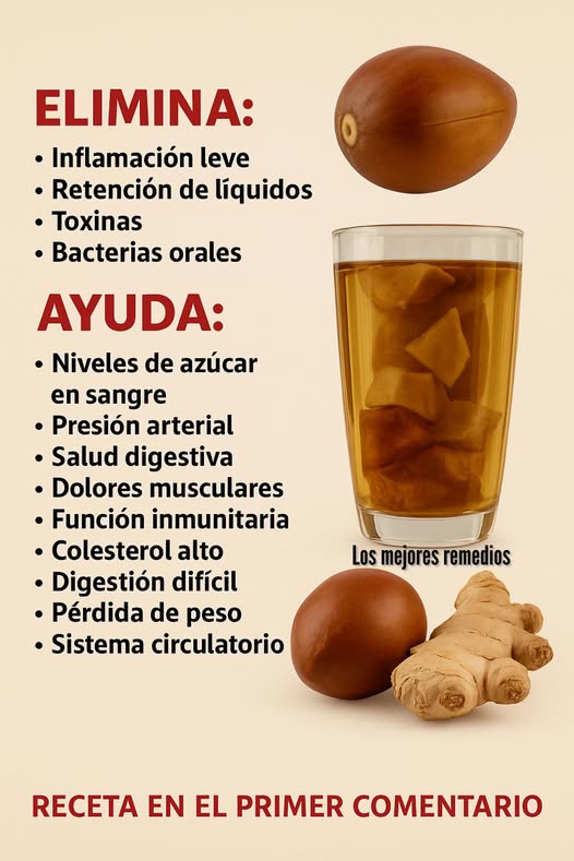 Infografía sobre los beneficios de una bebida natural