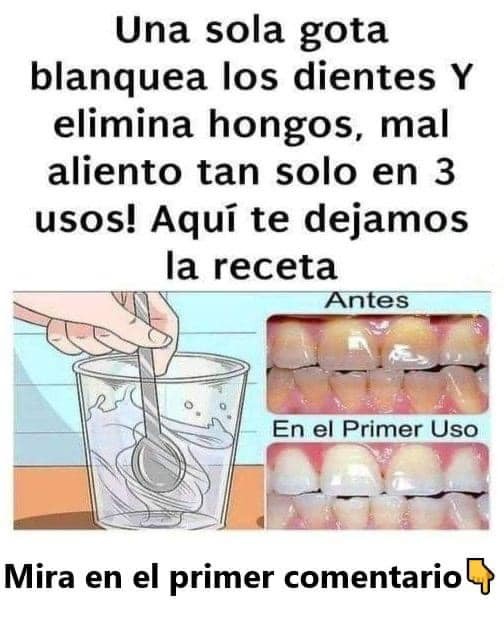 Remedio casero para eliminar hongos y mal aliento