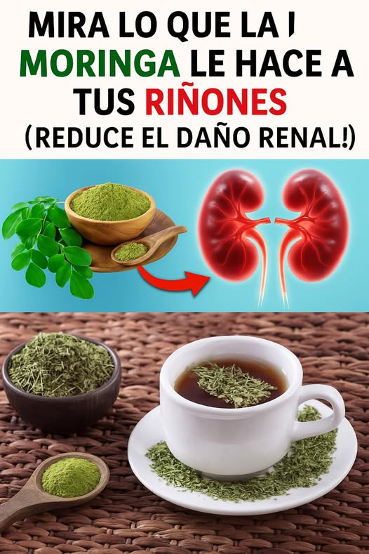 Moringa y sus beneficios para los riñones