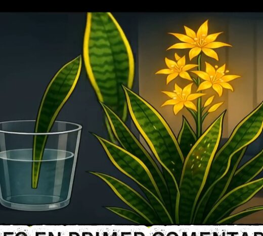 Sanseveria en flor