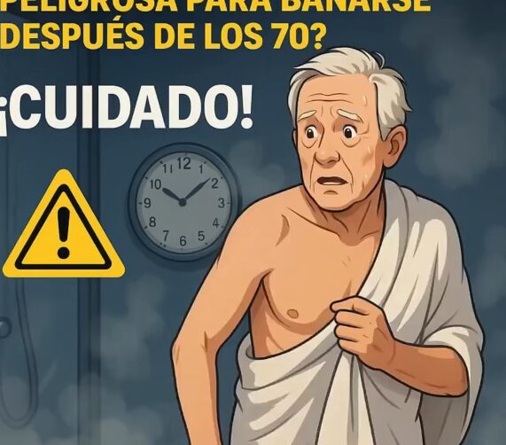 Peligros del baño en adultos maduros
