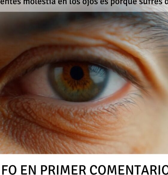 Ojo seco y sus síntomas