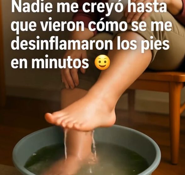 Remedios naturales para pies hinchados