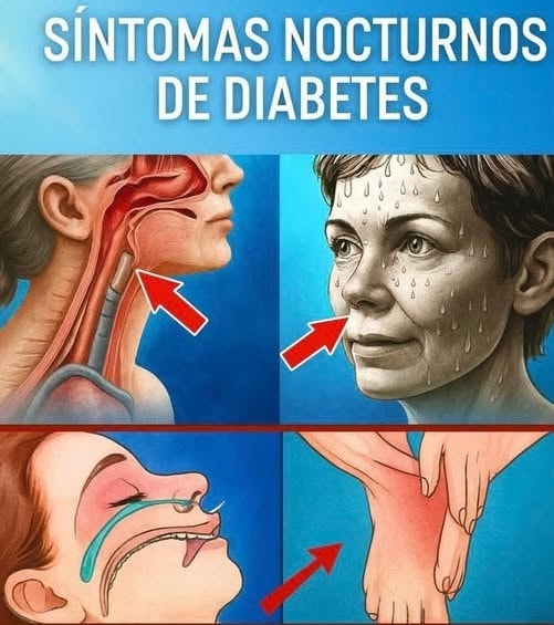 Síntomas nocturnos de diabetes