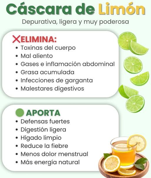 Cáscara de Limón y Té