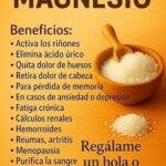 Los Increíbles Beneficios del Magnesio y una Receta Energizante