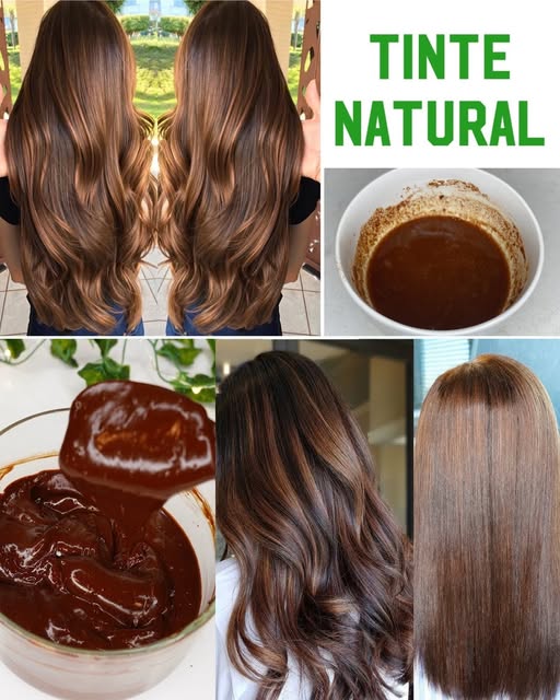 Tinte natural para el cabello con café