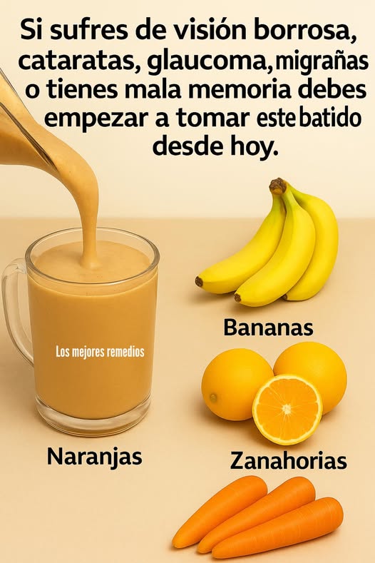 Batido Natural para Mejorar la Visión