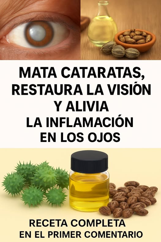 Aceite de Ricino para la Salud Ocular