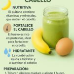 Mascarilla Casera de Plátano y Huevo para el Crecimiento del Cabello