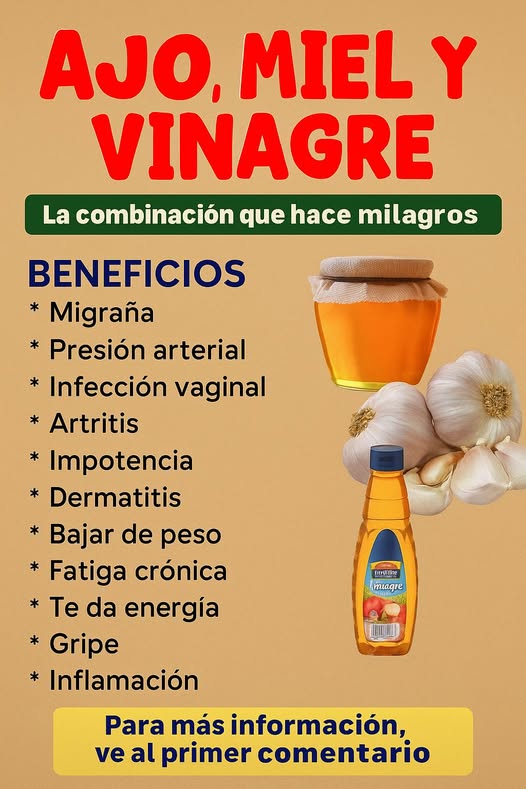 Ajo, Miel y Vinagre