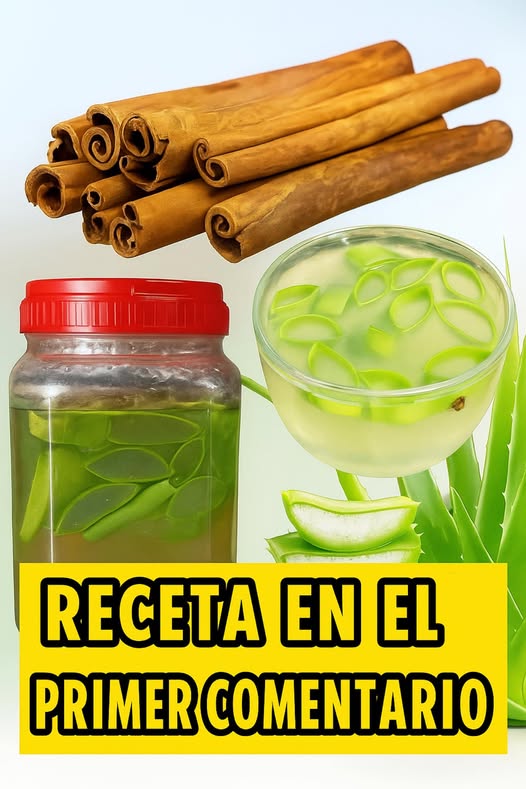 Receta Natural de Canela y Aloe Vera