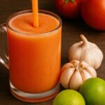 Potente Jugo de Tomate, Ajo y Limón: Mejora la Salud de tu Próstata