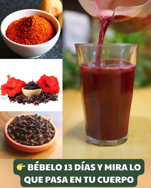 Ingredientes de la bebida natural