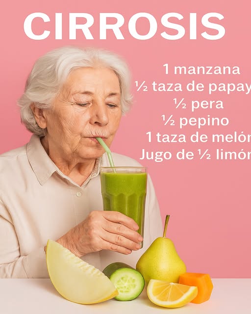 Jugo Verde para la Salud Hepática