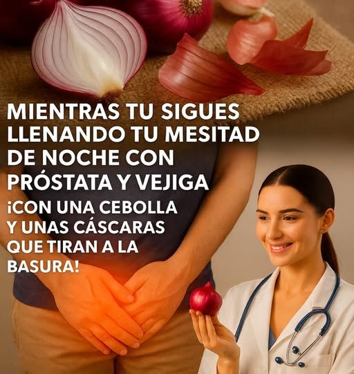 Beneficios de la cebolla para la próstata y vejiga