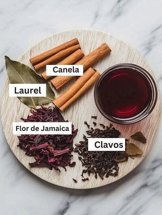 Té de Jamaica, Canela y Laurel