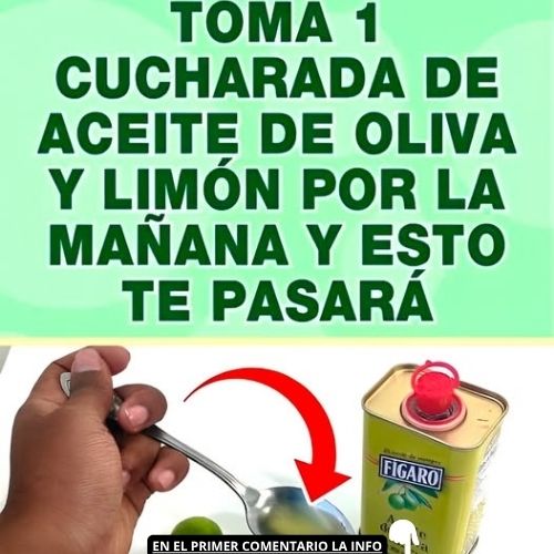 Aceite de oliva y limón, remedio casero para la salud