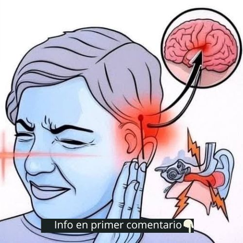 Ilustración sobre el zumbido en el oído