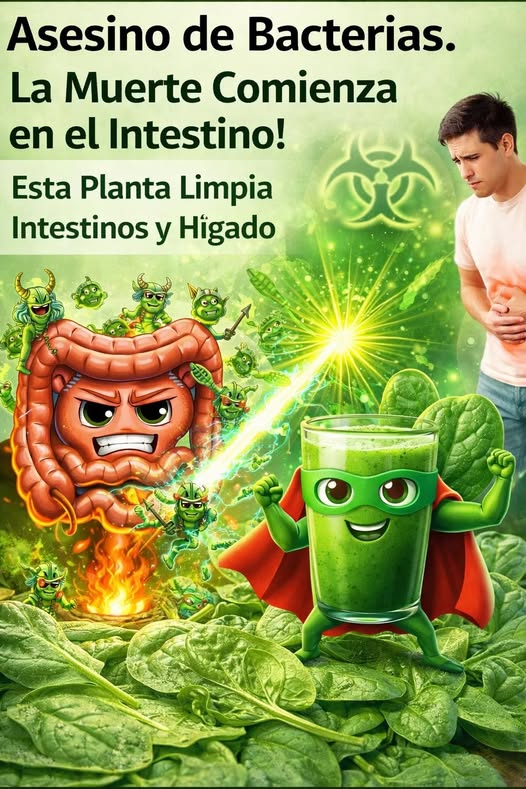 Jugo de espinacas saludable