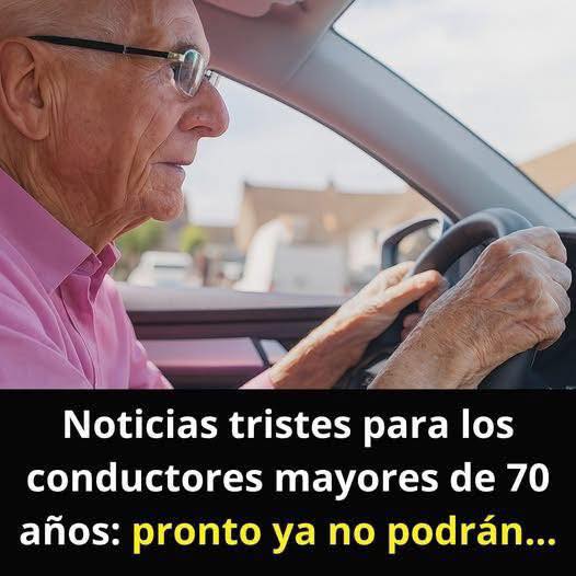 Conductor mayor al volante