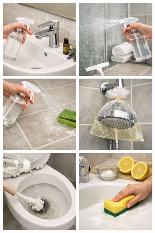 Métodos de limpieza natural en el baño