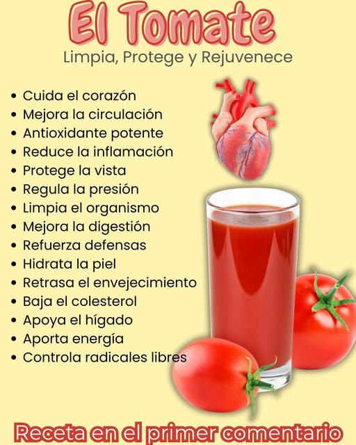 Beneficios del tomate