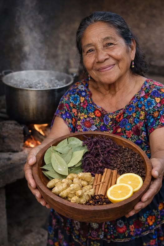 Ingredientes naturales para infusión