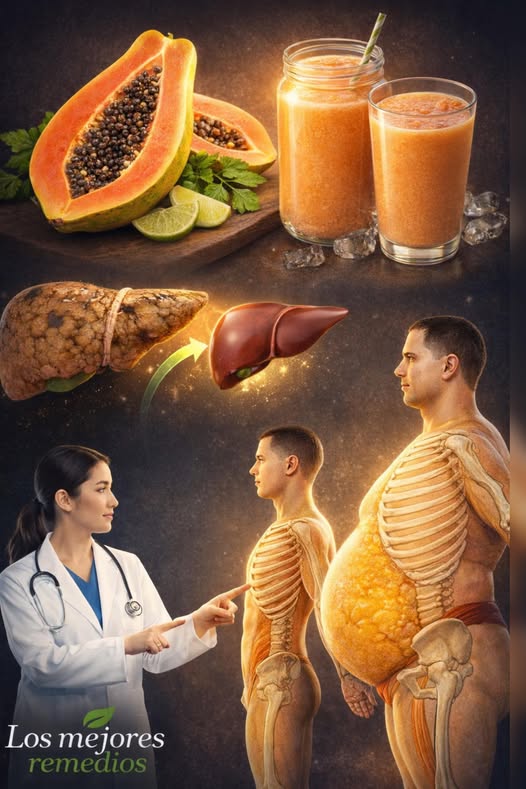 Jugo de papaya y limón