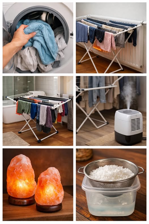 Ropa Tendida en Casa