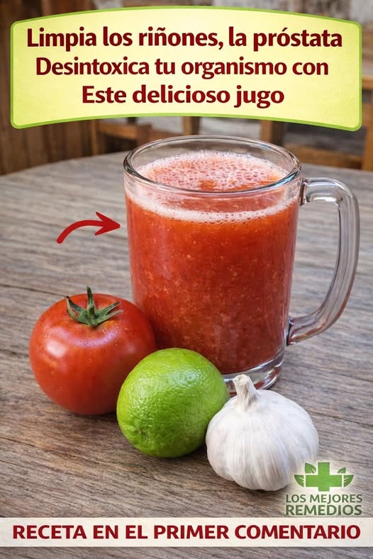 Jugo Natural para limpiar los riñones y la próstata