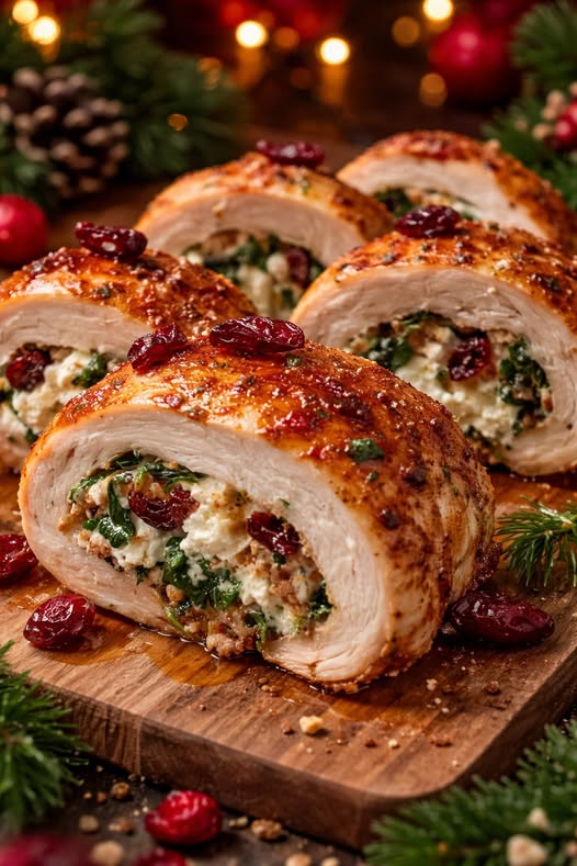 Pechuga de pollo rellena