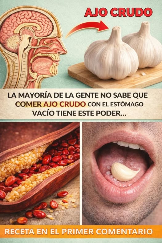 Ajo crudo, un superalimento