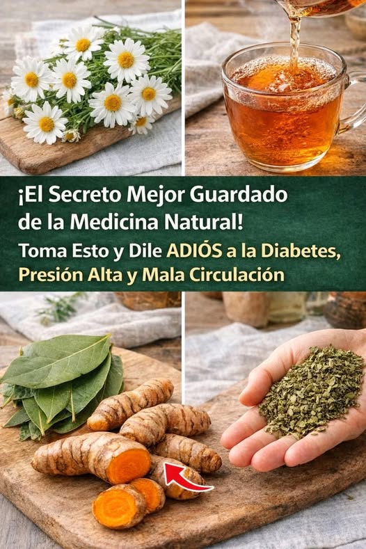 Remedios naturales y té de manzanilla
