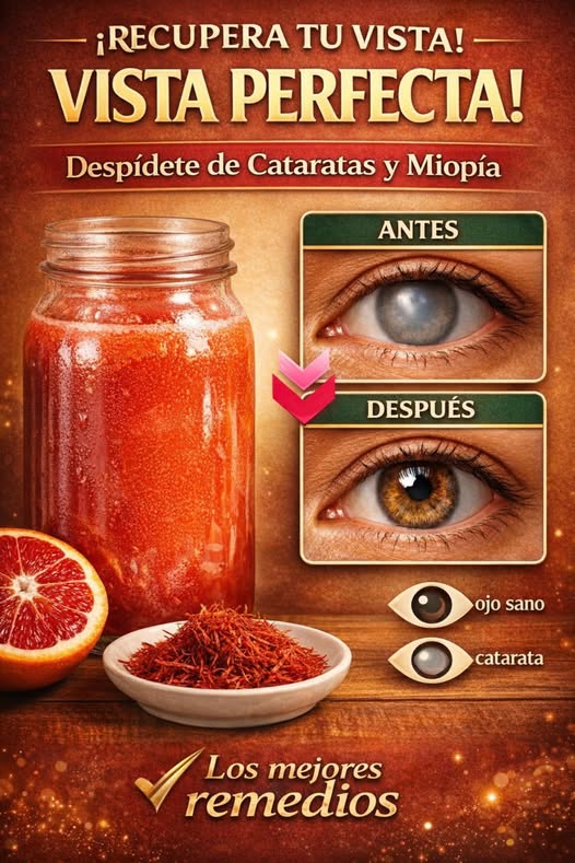 Mejora tu visión con azafrán