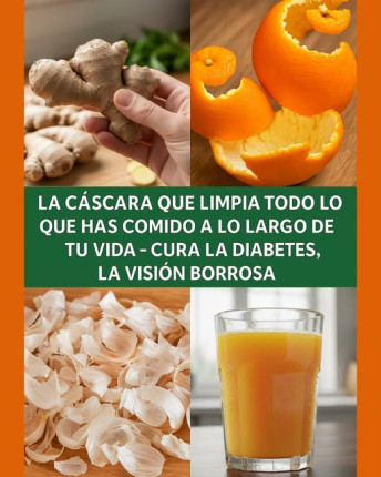 Cáscaras y ingredientes saludables