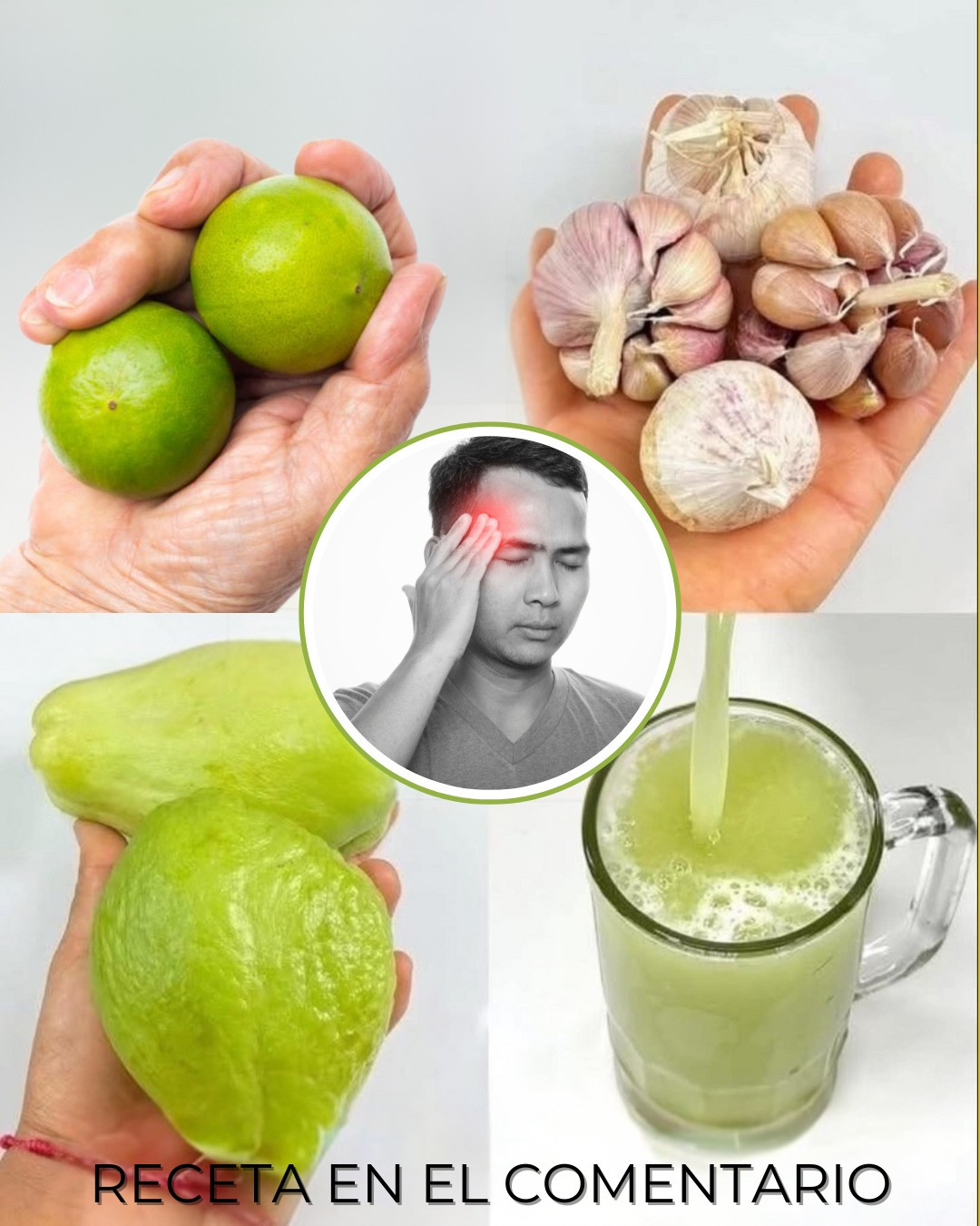 Ingredientes Saludables: Chayote, Limón y Ajo