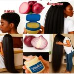Crecimiento del Cabello: El Viral Método de Cebolla y Vaselina